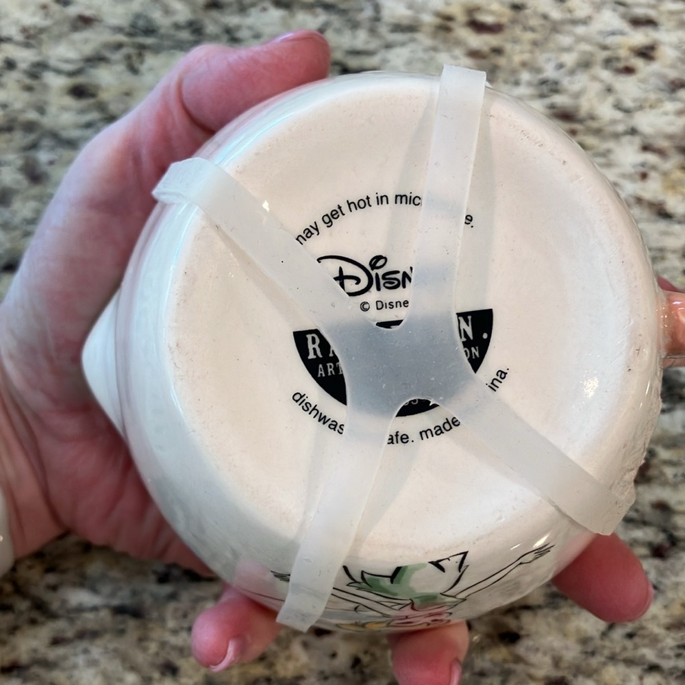 Disney Rae Dunn Tinkerbell Measuring Cups Set of 4 Pink Ceramic Nesting Set New - Picture 10 of 11